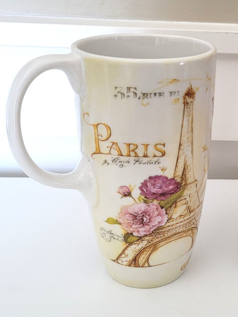 French Lilac Coffee or Tea Cup - Picture 2 of 5